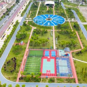 潛江返灣湖體育公園全面建成，獻禮潛江馬拉松